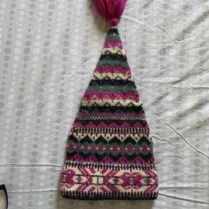 Chic Multicolor Knit Women's Hat